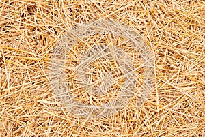 Straw background.
