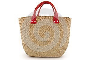 Straw bag