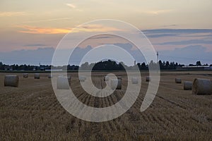 Straw bales