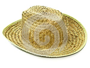 Straw cowboy hat
