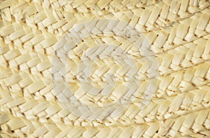 Straw hat plait background