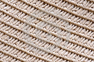 Straw hat texture closeup