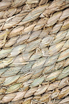 Straw rope texture