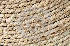 Straw rope texture