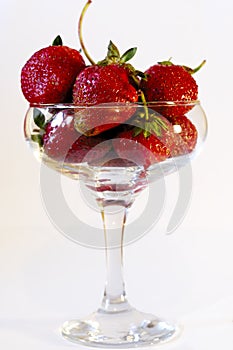 Strawbberries and kiwi