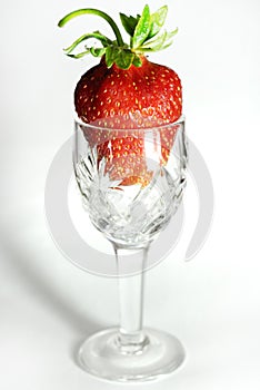 Strawbberries and kiwi