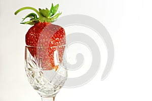 Strawbberries and kiwi