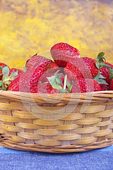 Strawberries basket
