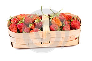 Strawberries in a basket