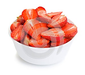 Strawberries in bawl