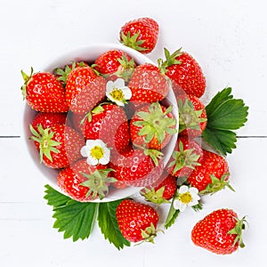 Strawberries berries fruits strawberry berry fruit square in a bowl