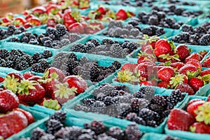 Strawberries and Blackberries