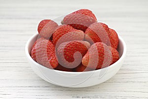 Strawberries in a Bowl