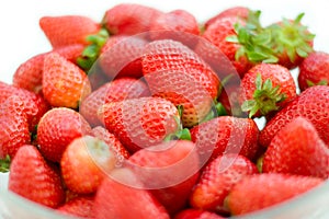 Strawberries closeup