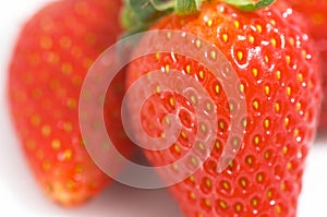 Strawberries Closeup