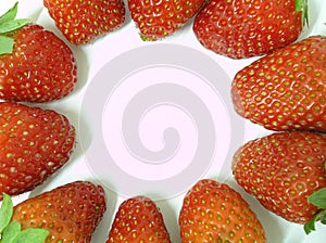 Strawberries frame