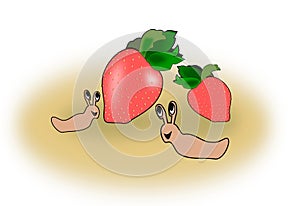 Strawberries and Snails