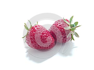 Strawberries strawberry  isolated fresh red healthy