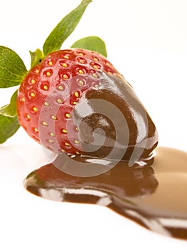 Strawberries whit chocolate.