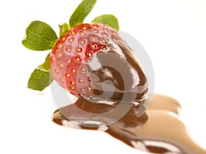 Strawberries whit chocolate.