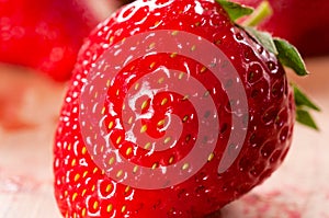 Strawberriy macro