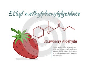 Strawberry Aldehyde Infographic