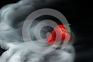 Strawberry aroma smoke