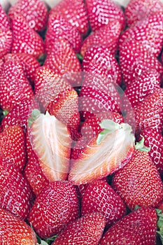 Strawberry background