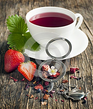 Strawberry Balsamico Herbal Tea