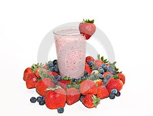 Strawberry Blueberry Smoothie