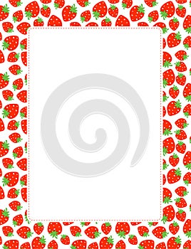 Strawberry border