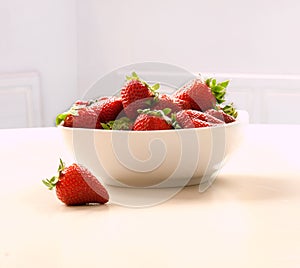 Strawberry bowl