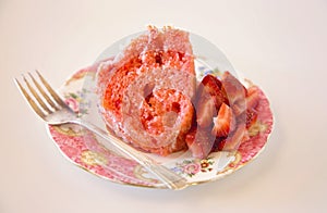 Strawberry Bunt Cake