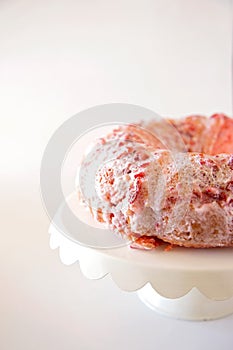 Strawberry Bunt Cake