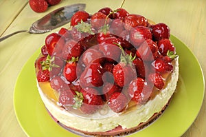 Strawberry cake