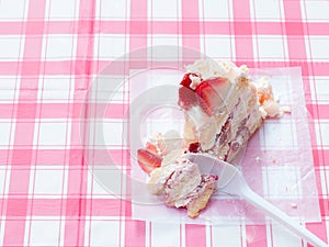 Strawberry cake