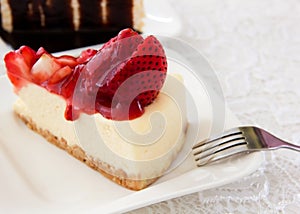 Strawberry cheese cake