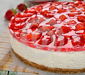 Strawberry cheesecake