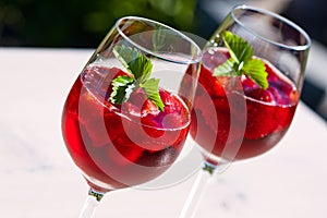 Strawberry Cocktails