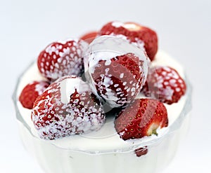 Strawberry and Cream.