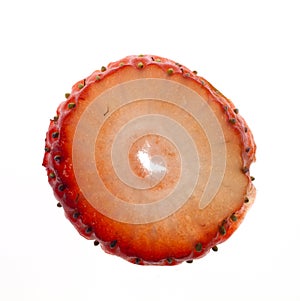 Strawberry Cross Section