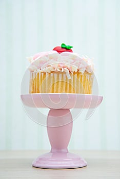 Strawberry cupcake