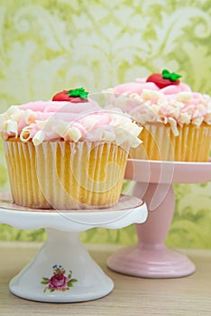 Strawberry cupcake