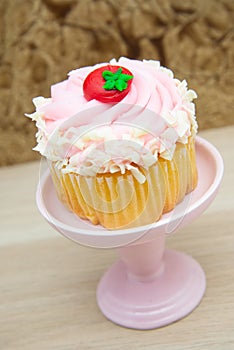 Strawberry cupcake