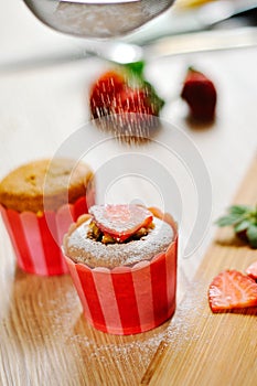 Strawberry Cupcake