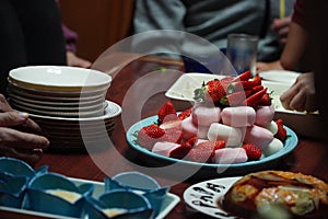 Strawberry and daifuku