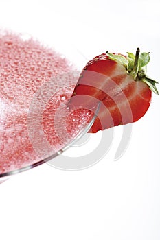 Strawberry Daiquiri, close-up