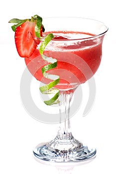 Strawberry Daiquiri - Most popular cocktails serie