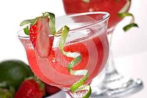 Strawberry Daiquiri - Most popular cocktails serie