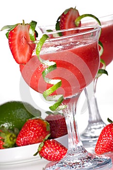 Strawberry Daiquiri - Most popular cocktails serie